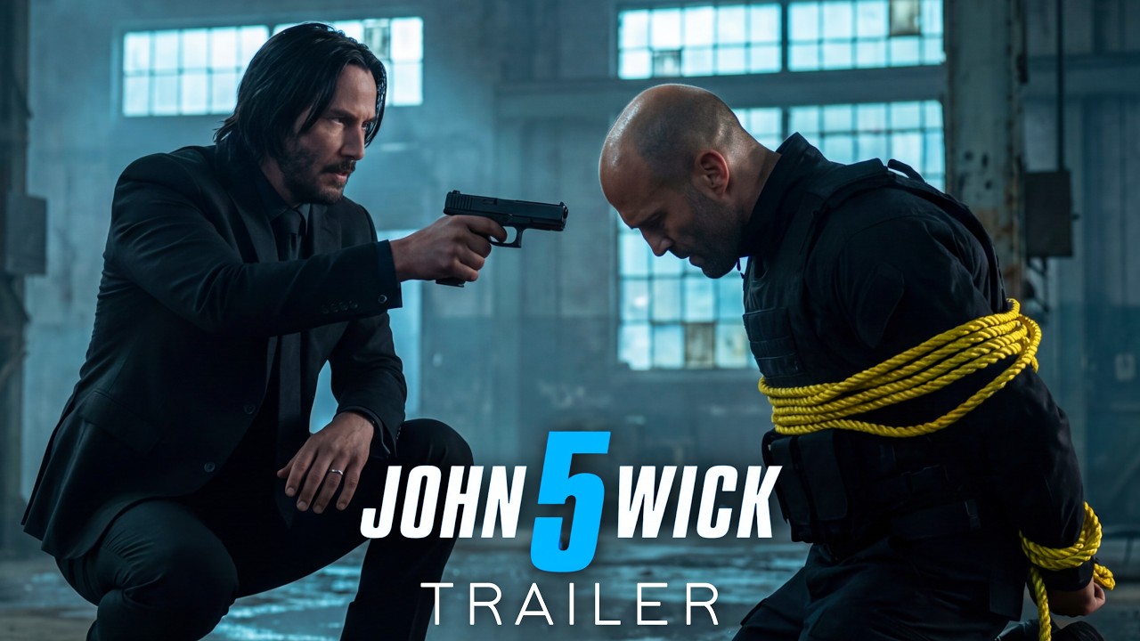 Джон Уик 5 (2026) - Киану Ривз, Джейсон Стэтэм | Концептуальный трейлер
