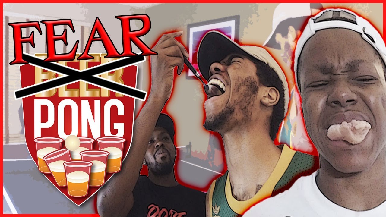 THE FEAR PONG CHALLENGE Pt.2 | #Mav3riqFam