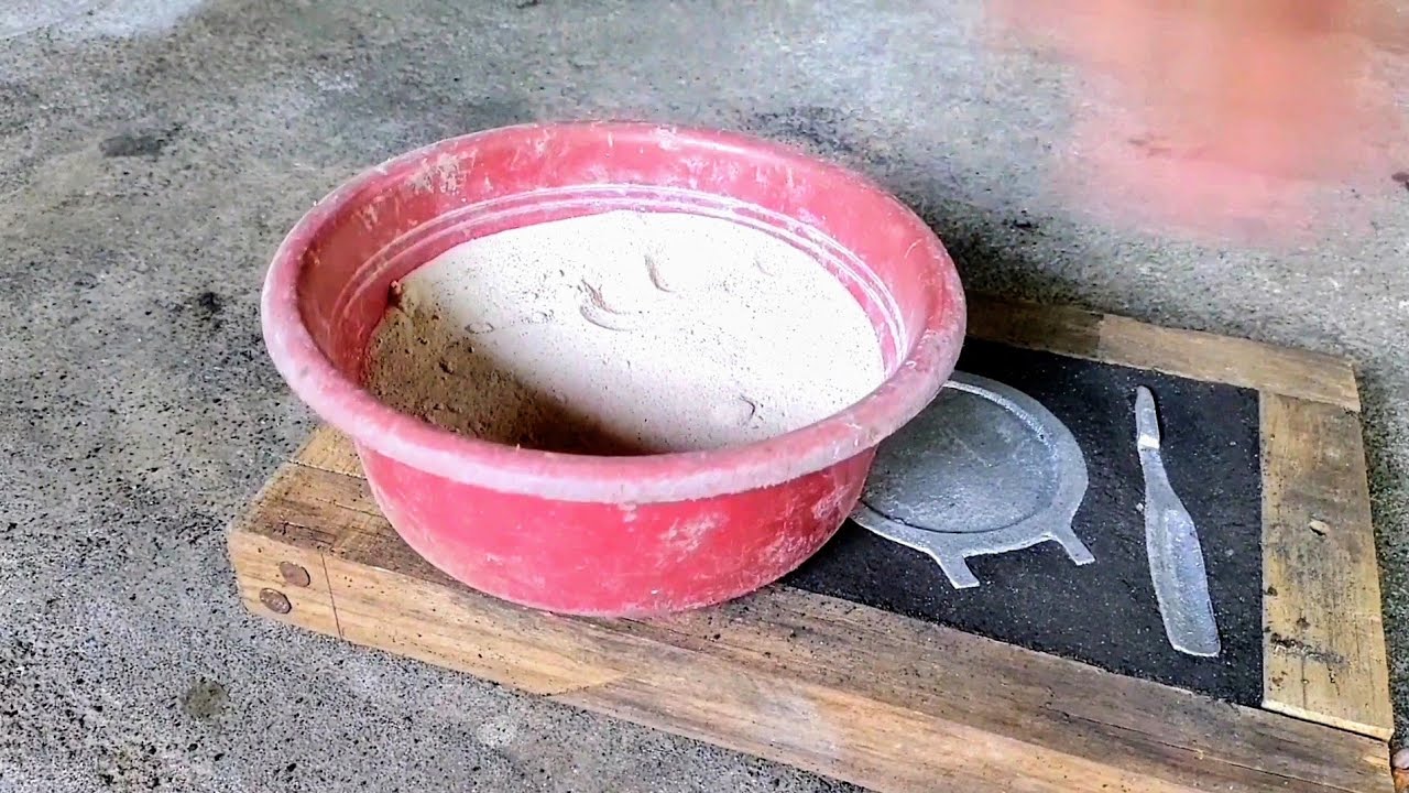 como hacer polvo separador para moldes de fundición de metales