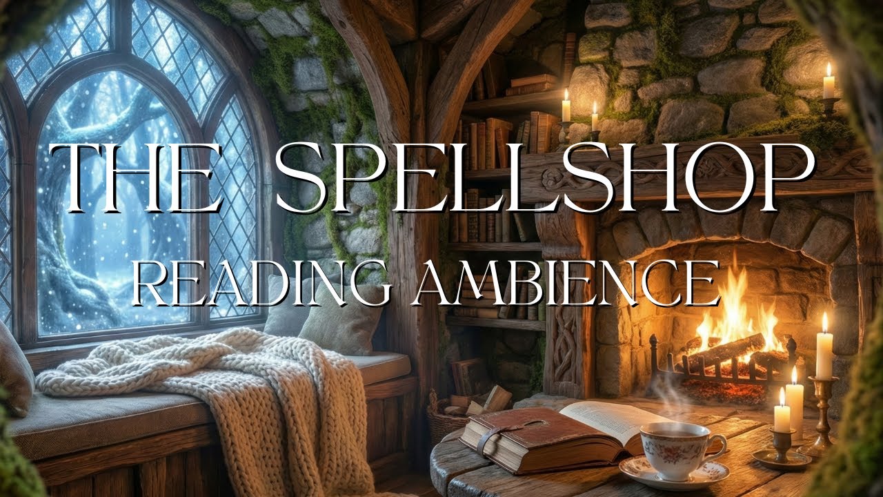 The Spellshop Reading Ambience | Kiela&rsquo;s Secret Jam Shop | NO RAIN