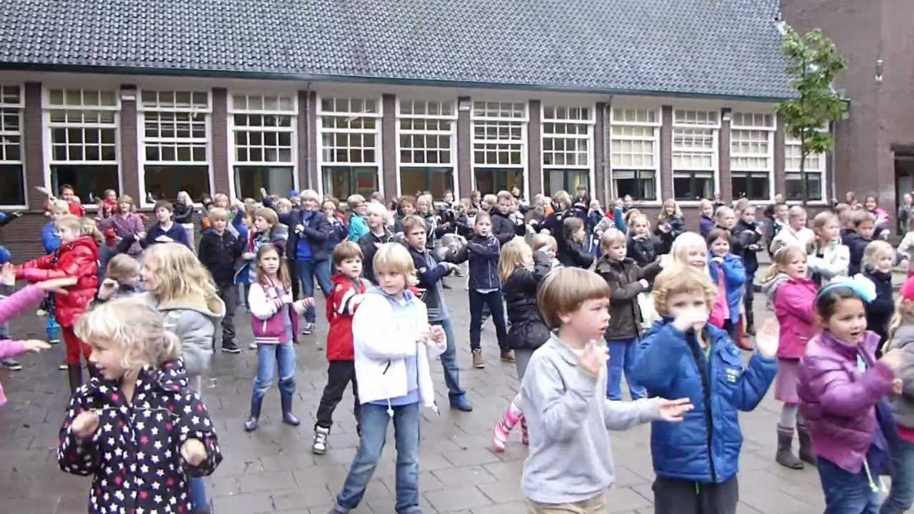 Flashmob Berg en Bosschool Apeldoorn