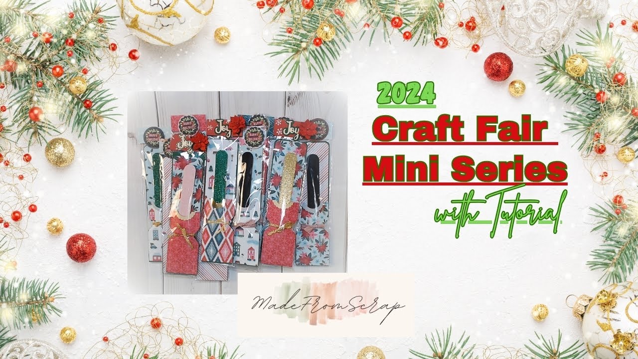 Craft Fair Mini Series with Tutorial | Nail File Holder | Project 1