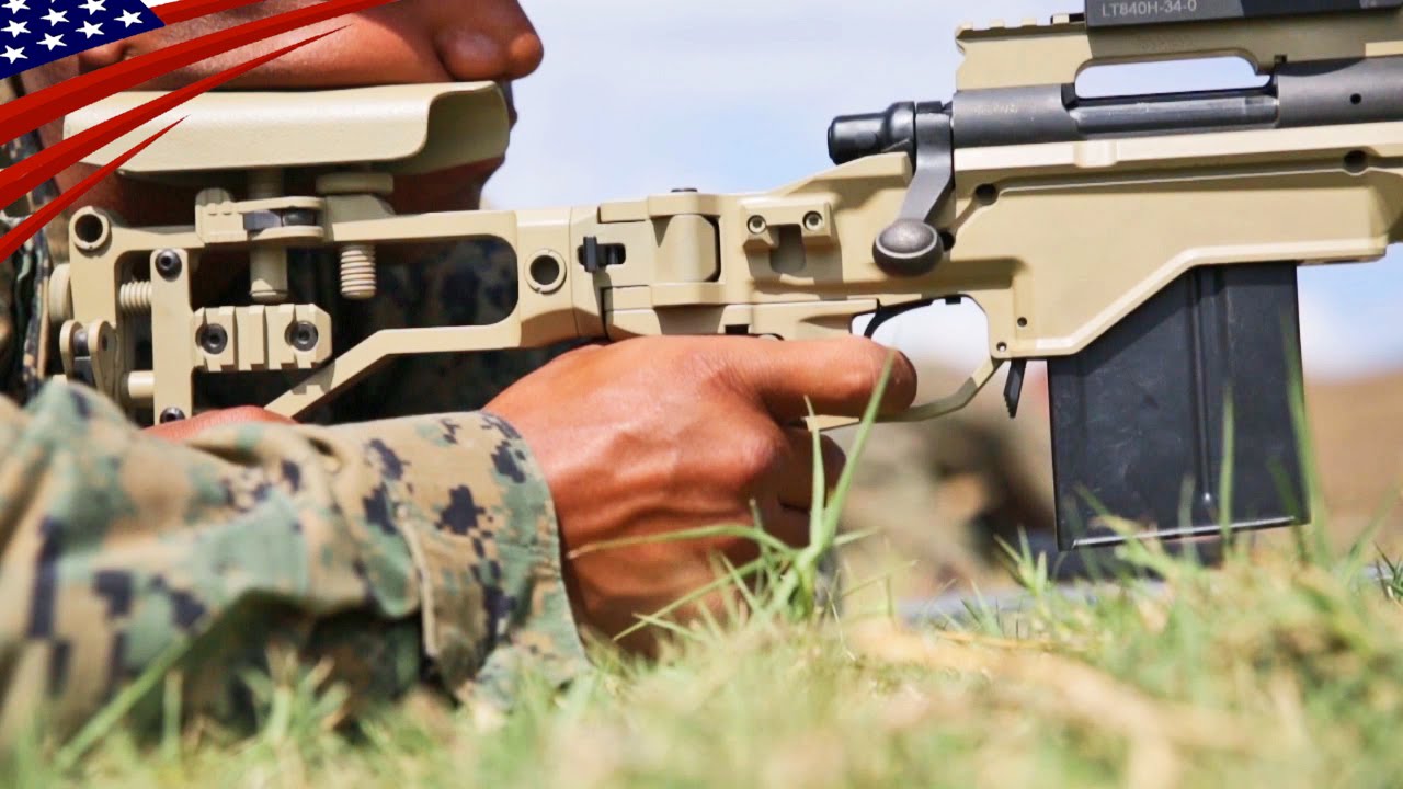 M40A6 Sniper Rifle Shoot : US Marines Newest Sniper Rifle - M40A6スナイパーライフル射撃・米海兵隊の最新バージョン狙撃銃