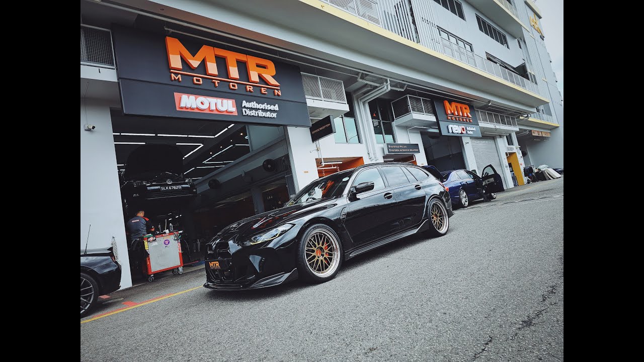 KW V4 Coilovers for our development BMW G81 M3 Touring!