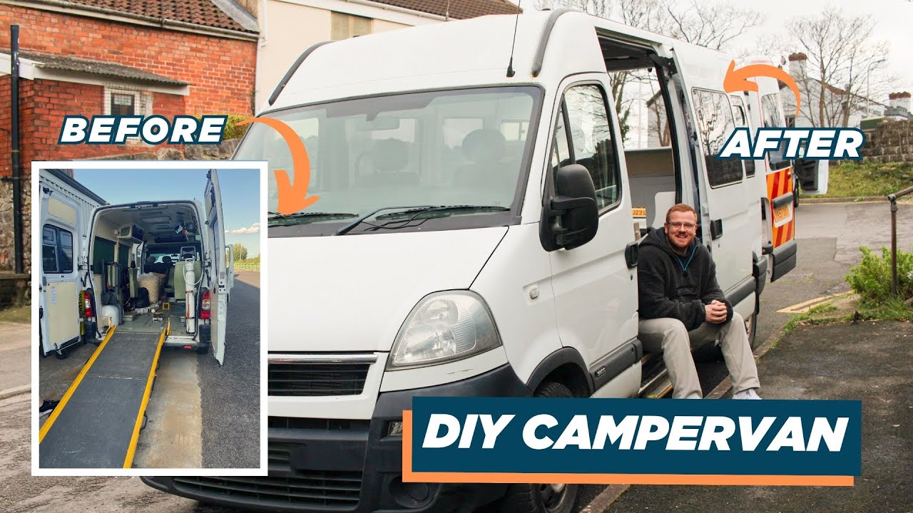 Incredible Budget Ambulance To Campervan Conversion #09
