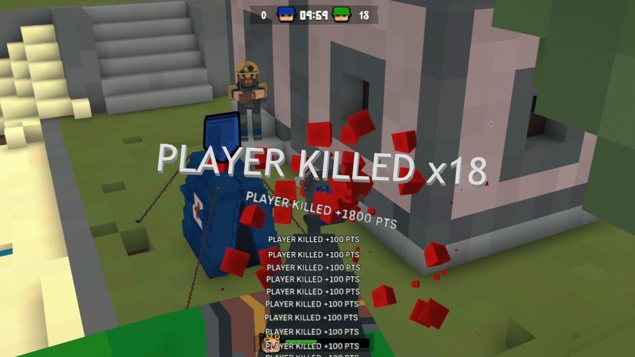Getting an 18 kill streak in Ace Squared