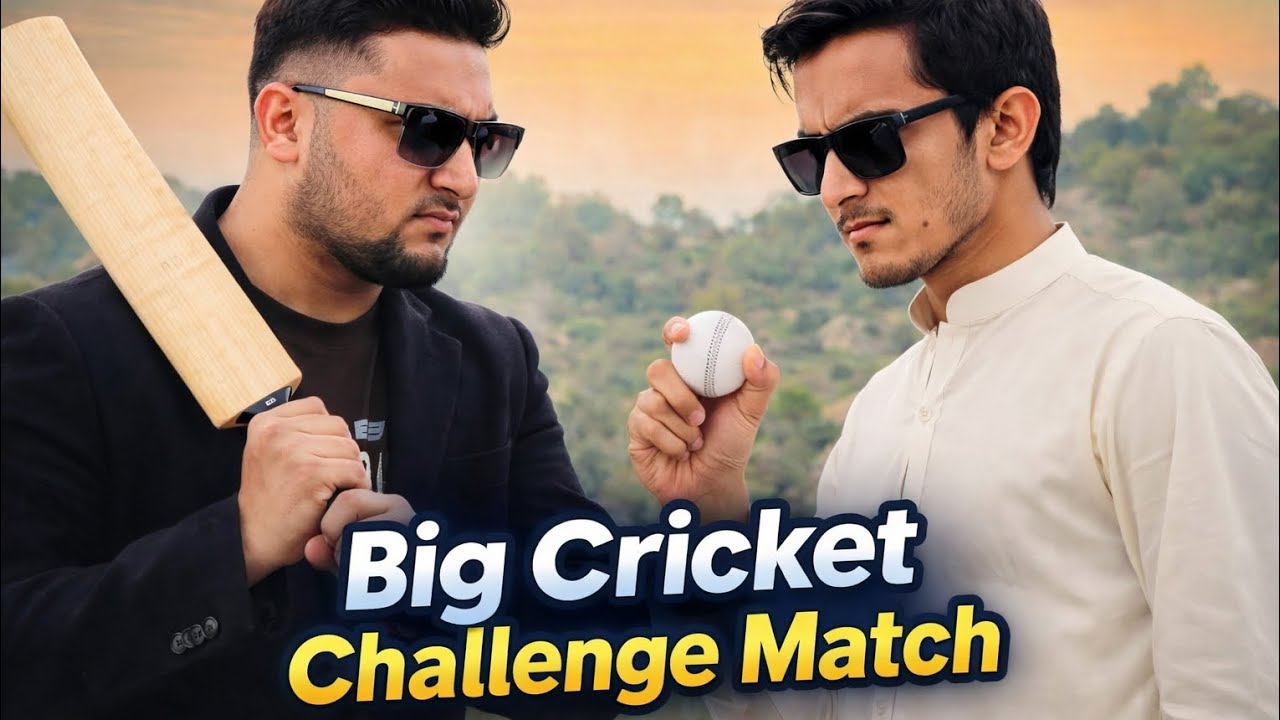 Big cricket challeng match#morelikes #vlog #moresubscribers #unfrezzmyaccount #minivlog #travel 
