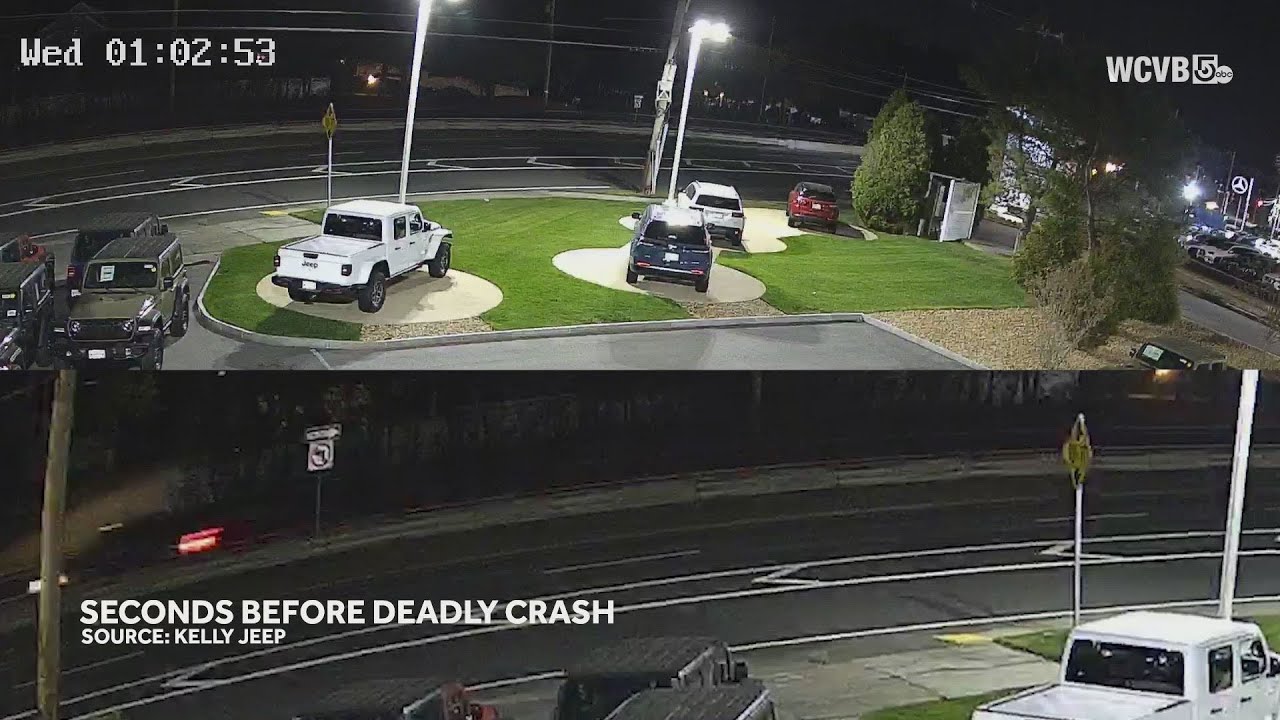 Video shows wrong-way vehicle seconds before crash that killed MSP trooper