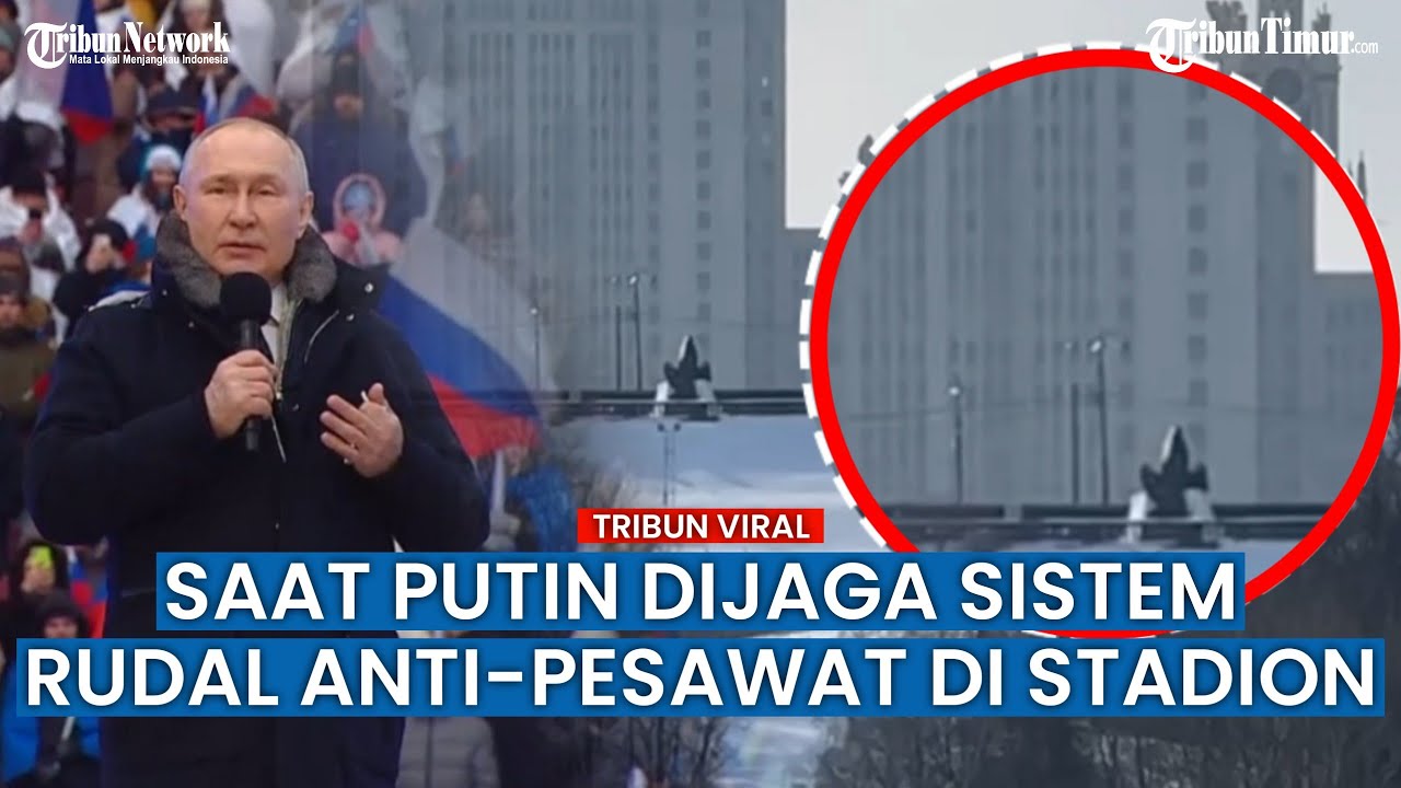 Sistem Anti-pesawat Pantsir-S1 Rusia Bersiaga di Stadion Luzhniki, Putin di Dalamnya!