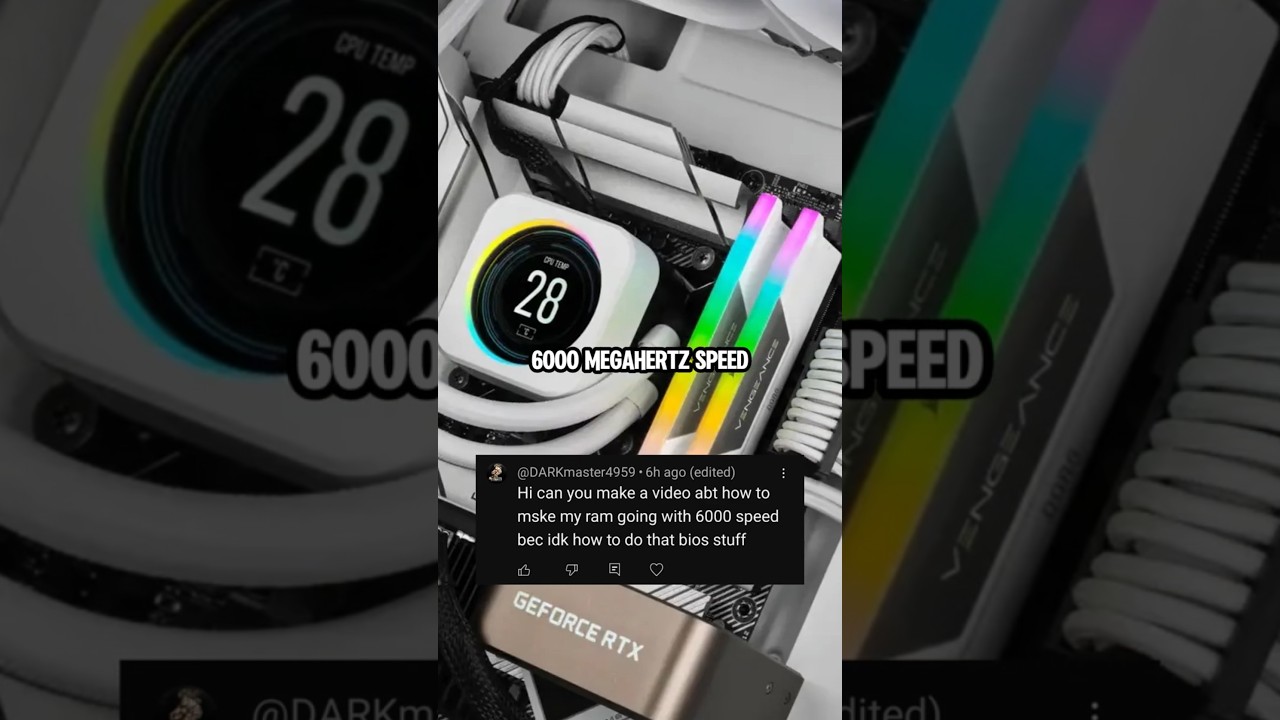 how to overclock ram explained  #gamingsetup
