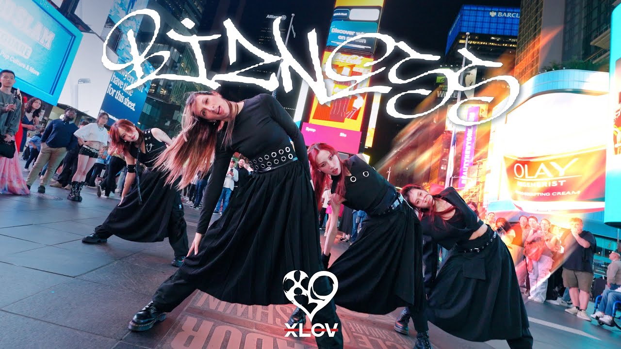 [KPOP IN PUBLIC NYC | TIMES SQUARE | ONE TAKE] XLOV (엑스러브) - &lsquo;BIZNESS&rsquo; | Dance Cover by GRL1S