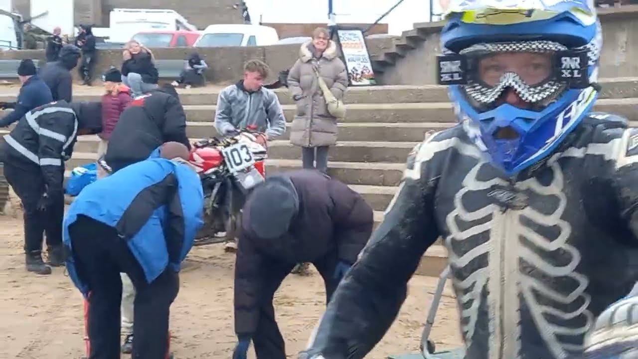 Mablethorpe beach practice day oct 2025