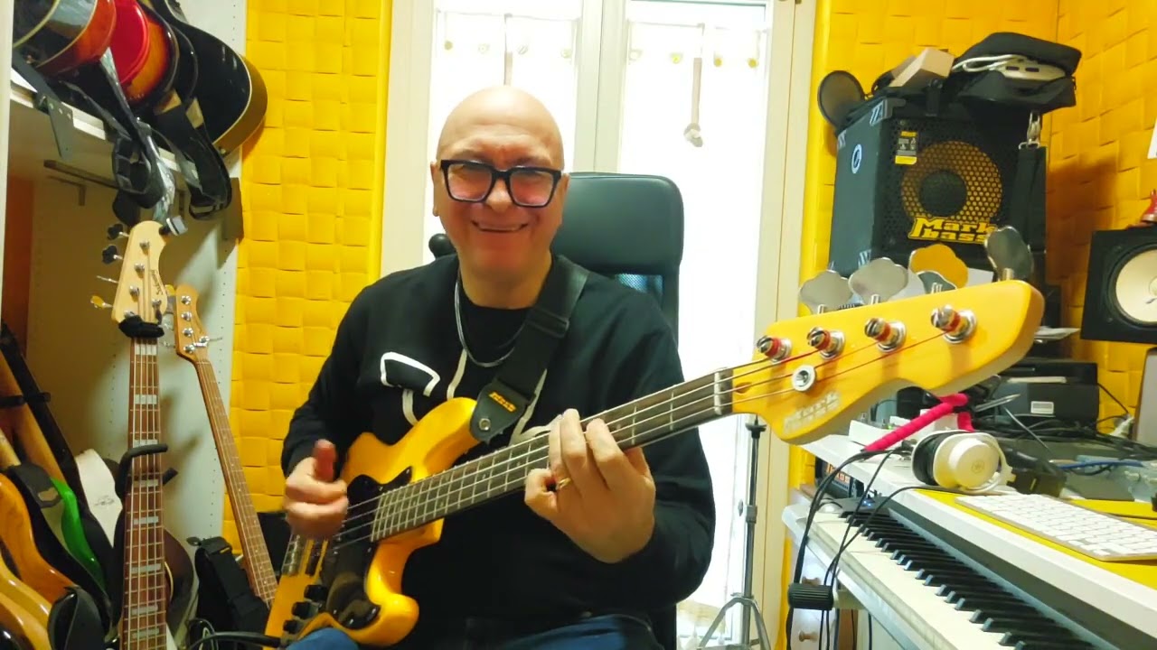 AFTER SCHOOL ''CASIOPEA'' BY ENZO CASCELLA YELLOW JB MARKBASS