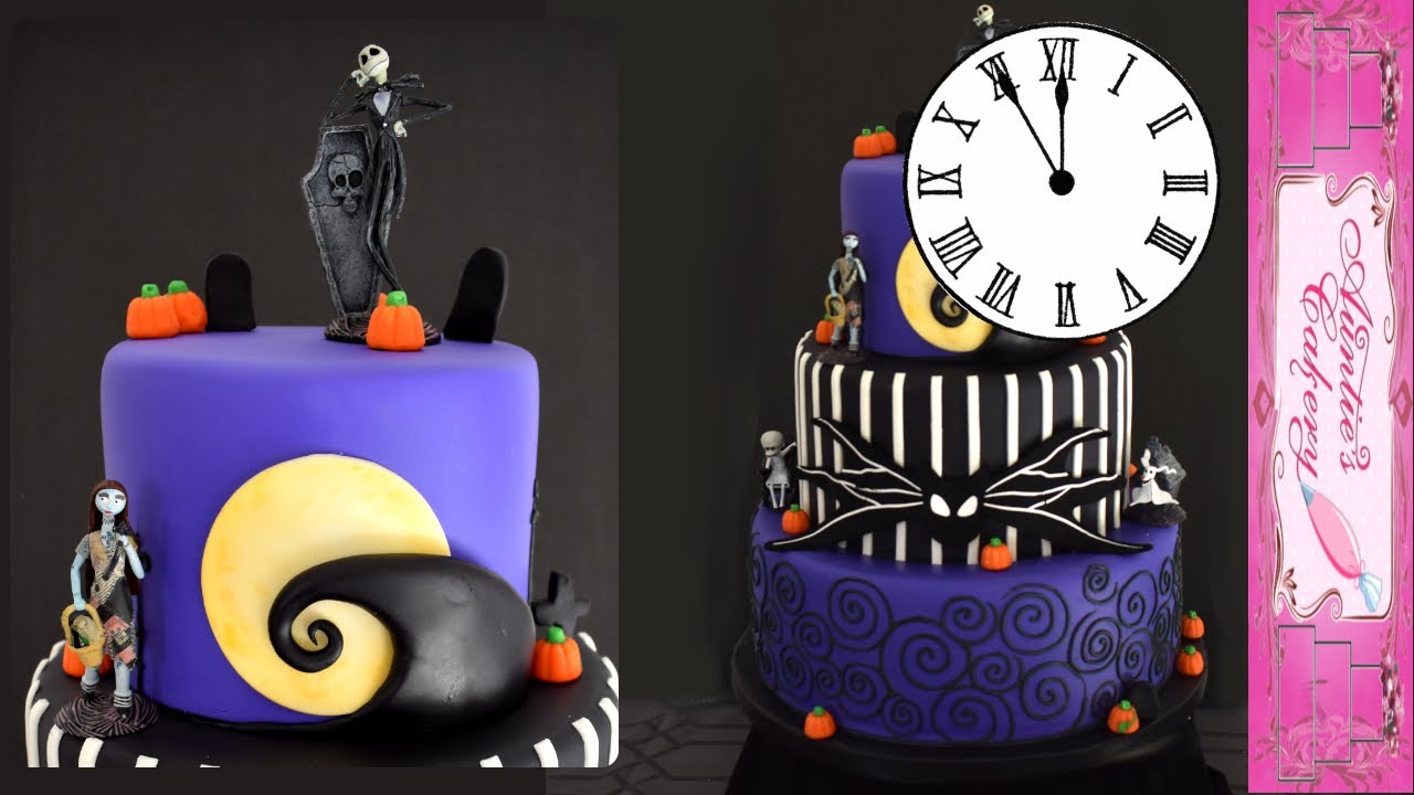 Nightmare Before Christmas Cake ; Time Lapse