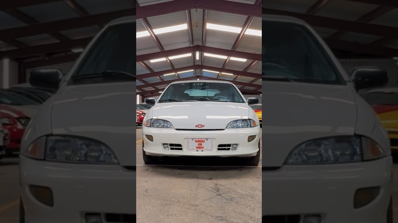 We're selling this clean 1999 Chevy Cavalier Z24! Check our website (link in bio) to learn more.