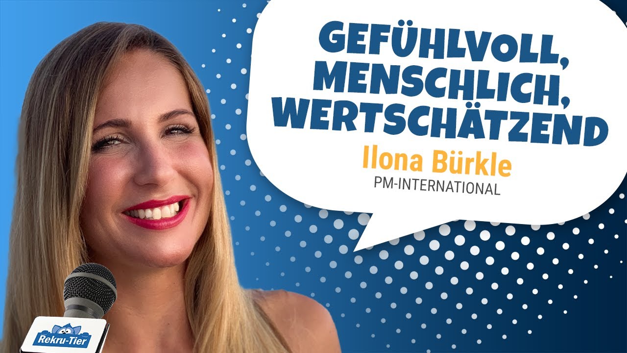 Ilona Bürkle, Top-Führungskraft bei PM-International im 🗣  REKRU-TIER Erfolgstalk
