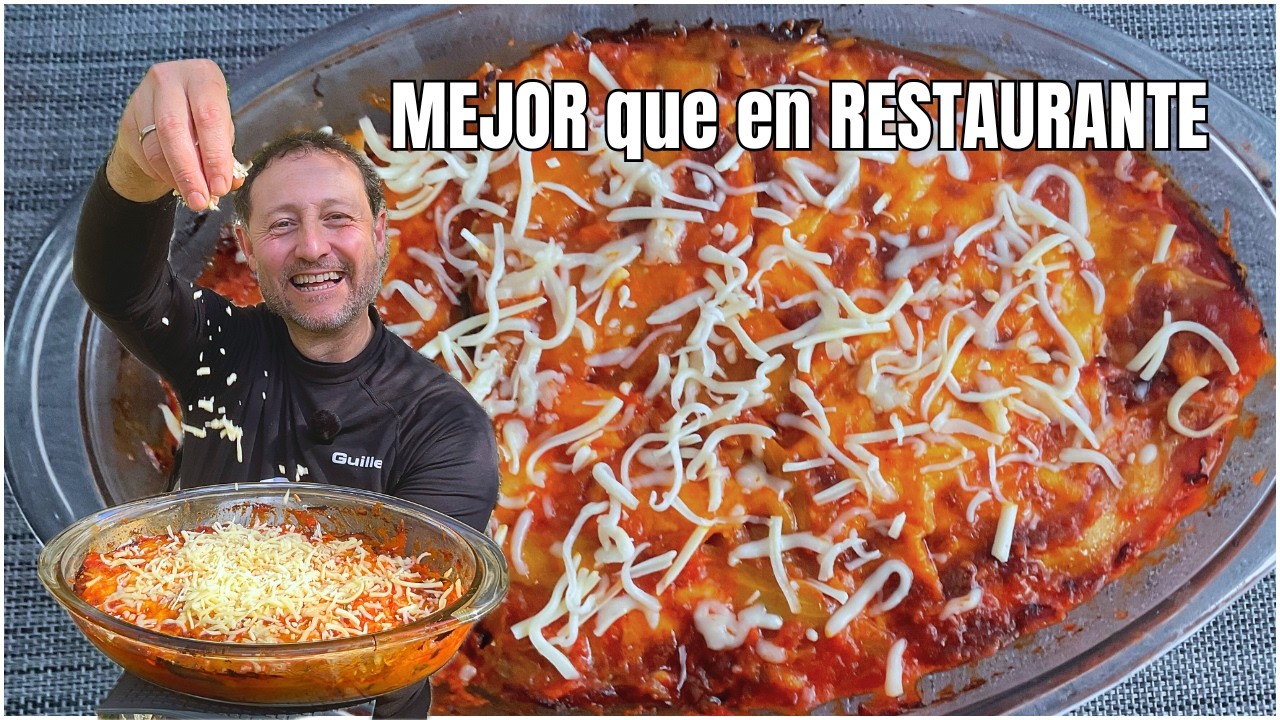Berenjenas a la parmesana como en Restaurante - GUILLE RODRIGUEZ