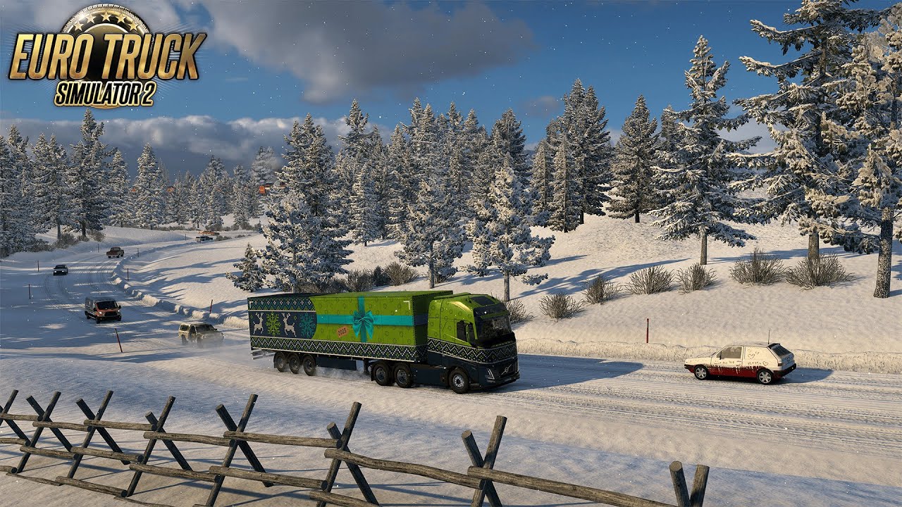 🔴Euro Truck Simulator 2 ➤🎄🚚