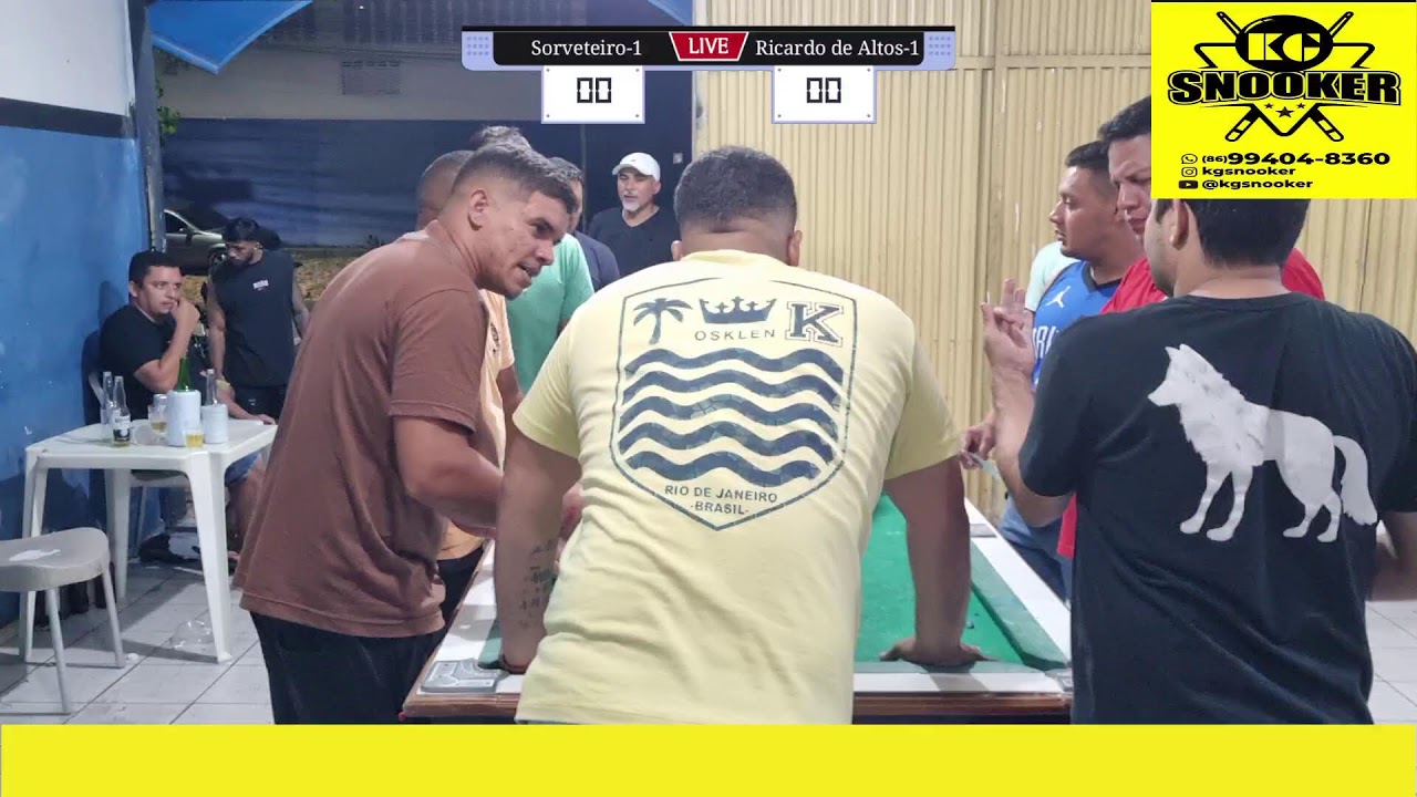 Sorveteiro vs Ricardo de Altos.2 série
2 mil quem faz 10 primeiro.Sinucaria Timon