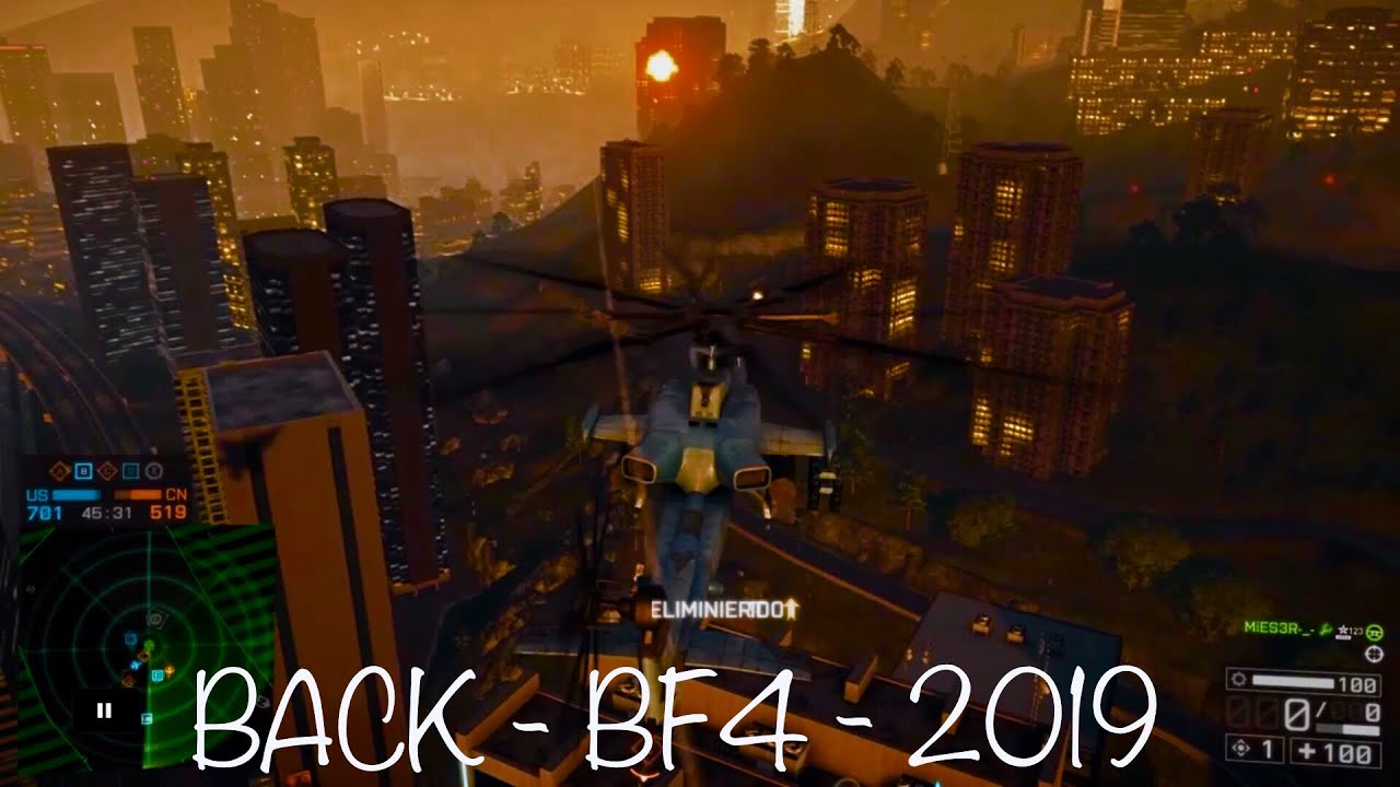 BATTLEFIELD 4 - back on the field - montage - 2019 - PS4