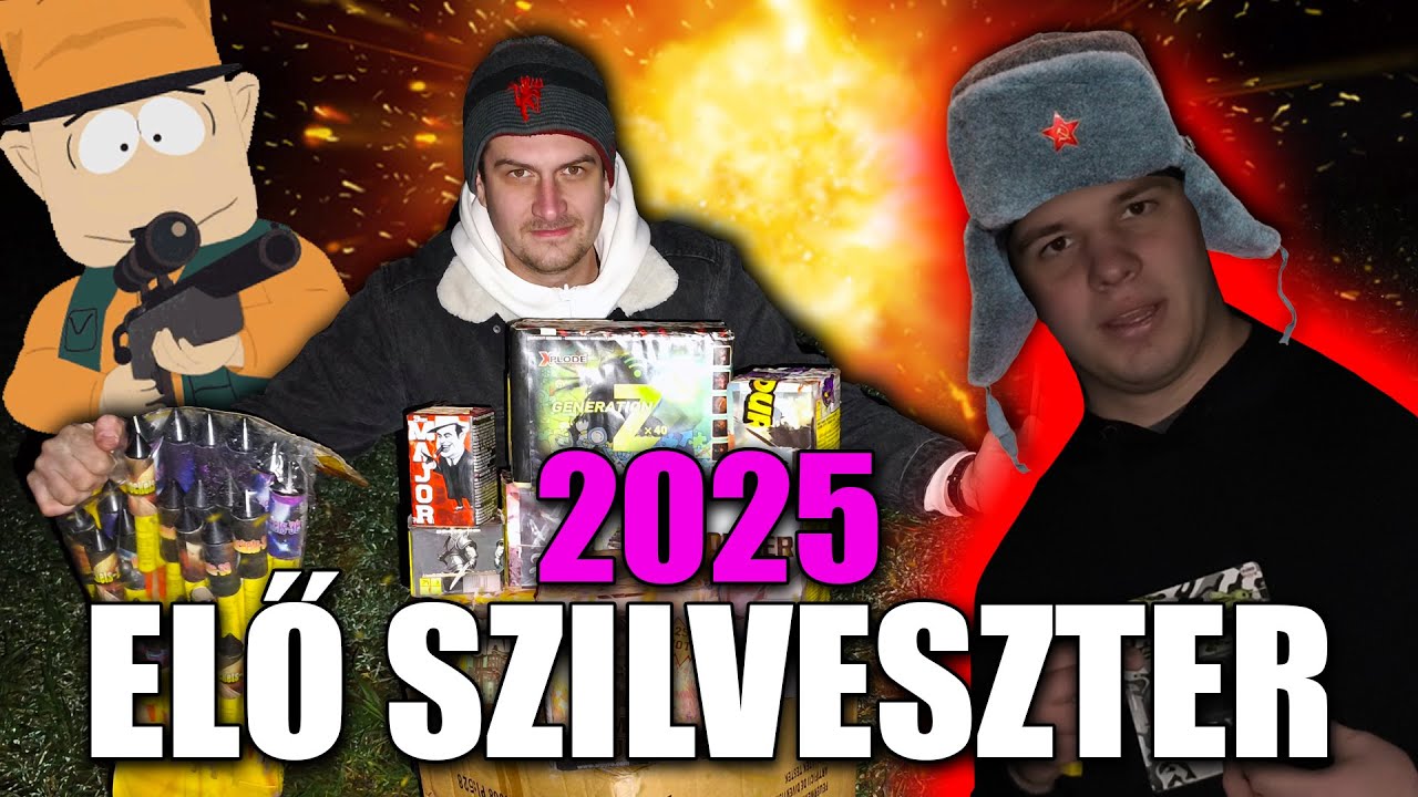 ELŐ SZILVESZTER 2025 🎆 (Tűzij&aacute;t&eacute;k)