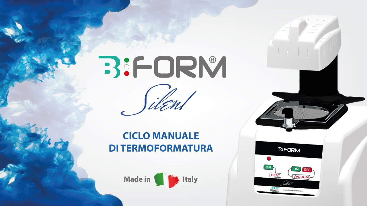 Termoformatrice manuale B-FORM Silent