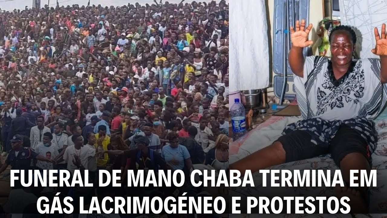 Despedida Sob Tensão: Confronto com a Polícia Marca Último Adeus a Mano Chaba