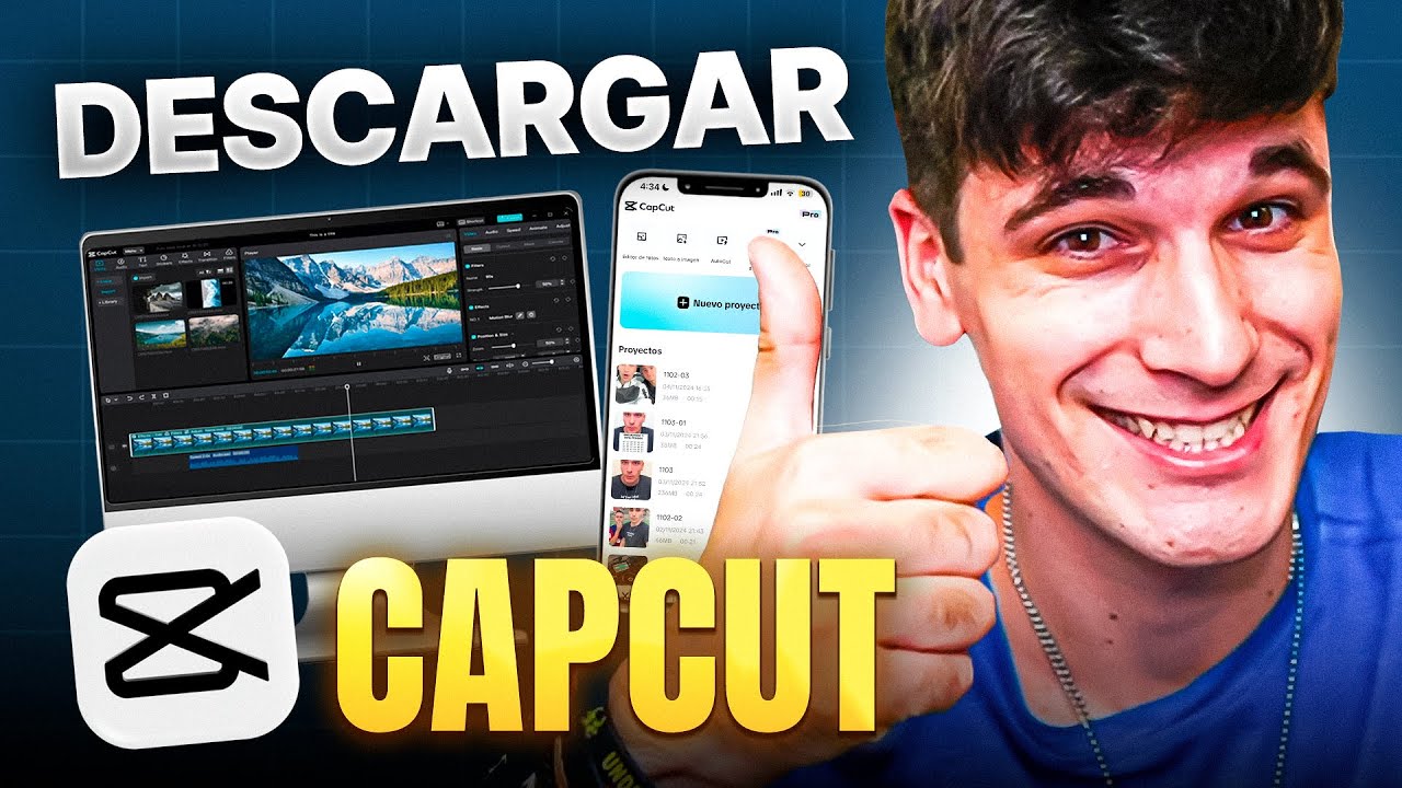 ✅ C&oacute;mo DESCARGAR CAPCUT en PC GRATIS 2024 (o en celular) 👉 MEJOR EDITOR de V&Iacute;DEOS para PC o CELULAR