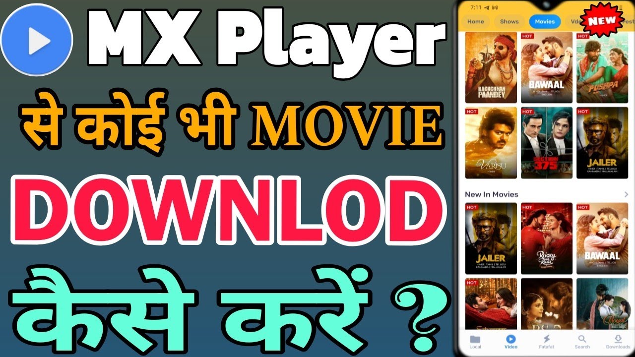 [#140] MX Player se koi bhi #movie #download Kaise Kare // How to Download Movies from MX Player 