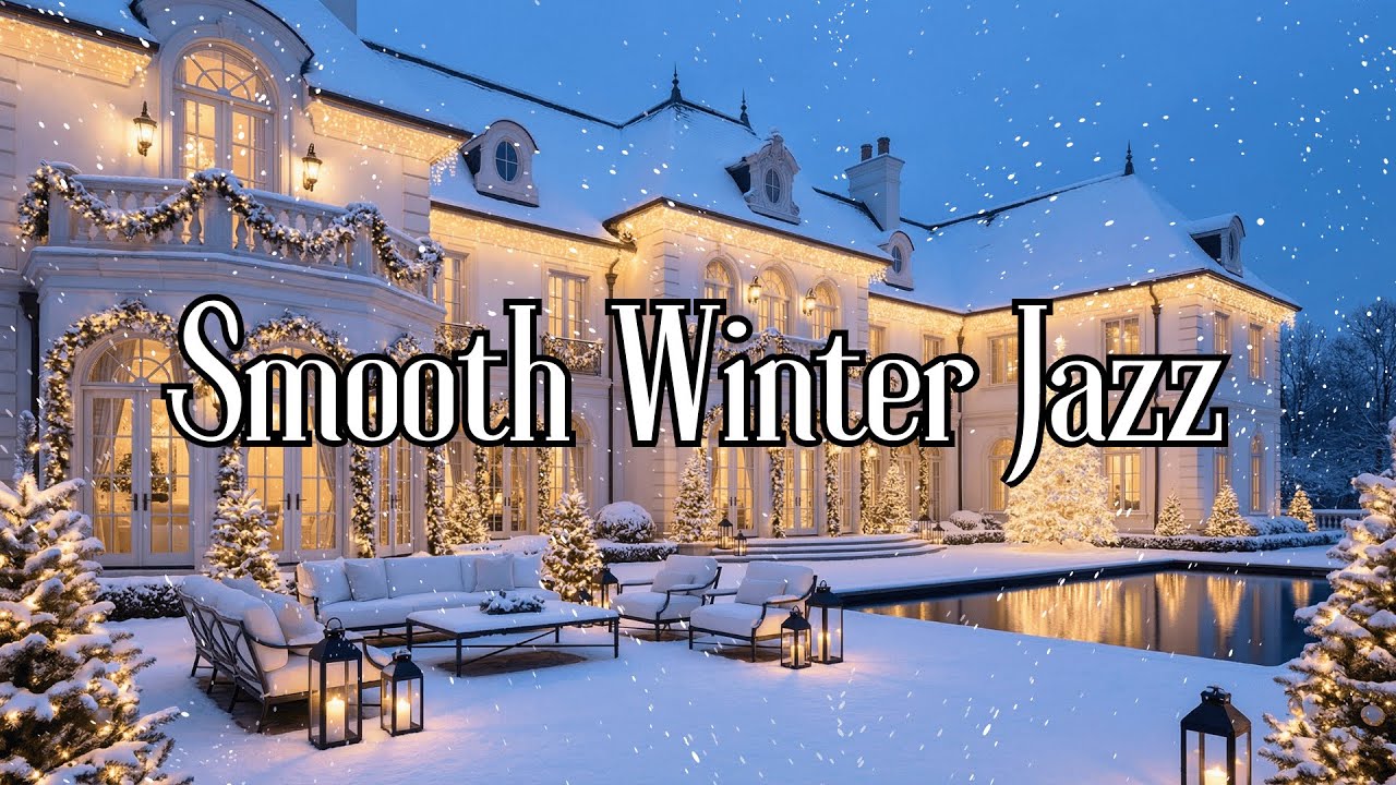 Smooth Jazz Midnight ❄️ – Cozy Smooth Jazz for Late Hours
