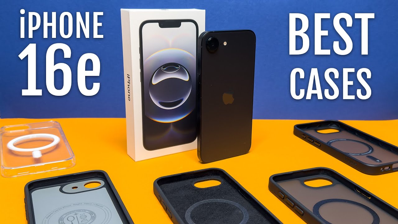 Top 3 Best iPhone 16e Cases – Protection, Style & MagSafe!