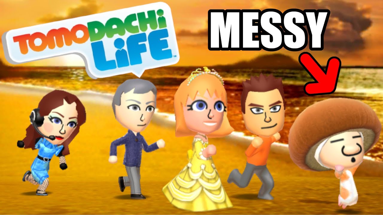 MY TOMODACHI LIFE ISLAND GOT MESSY 😱😱😱
