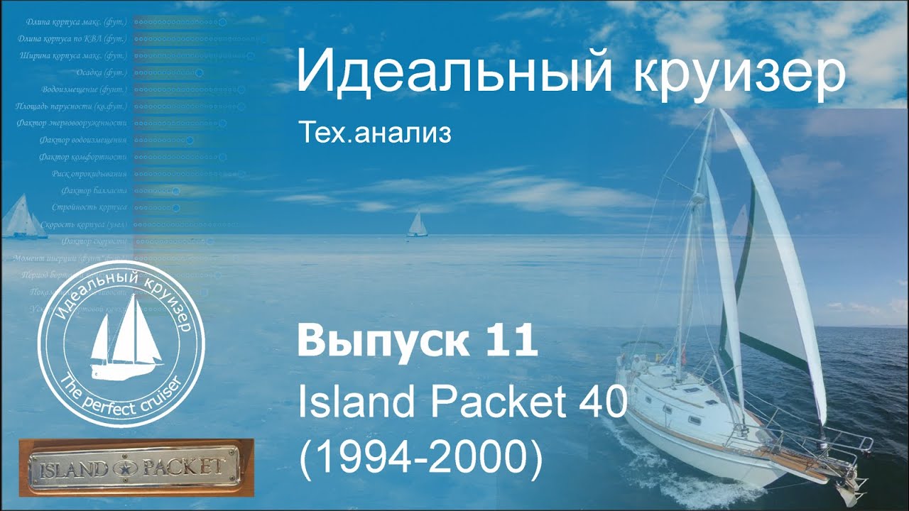 Island Packet 40 (1994-2000). Анализ технических параметров.