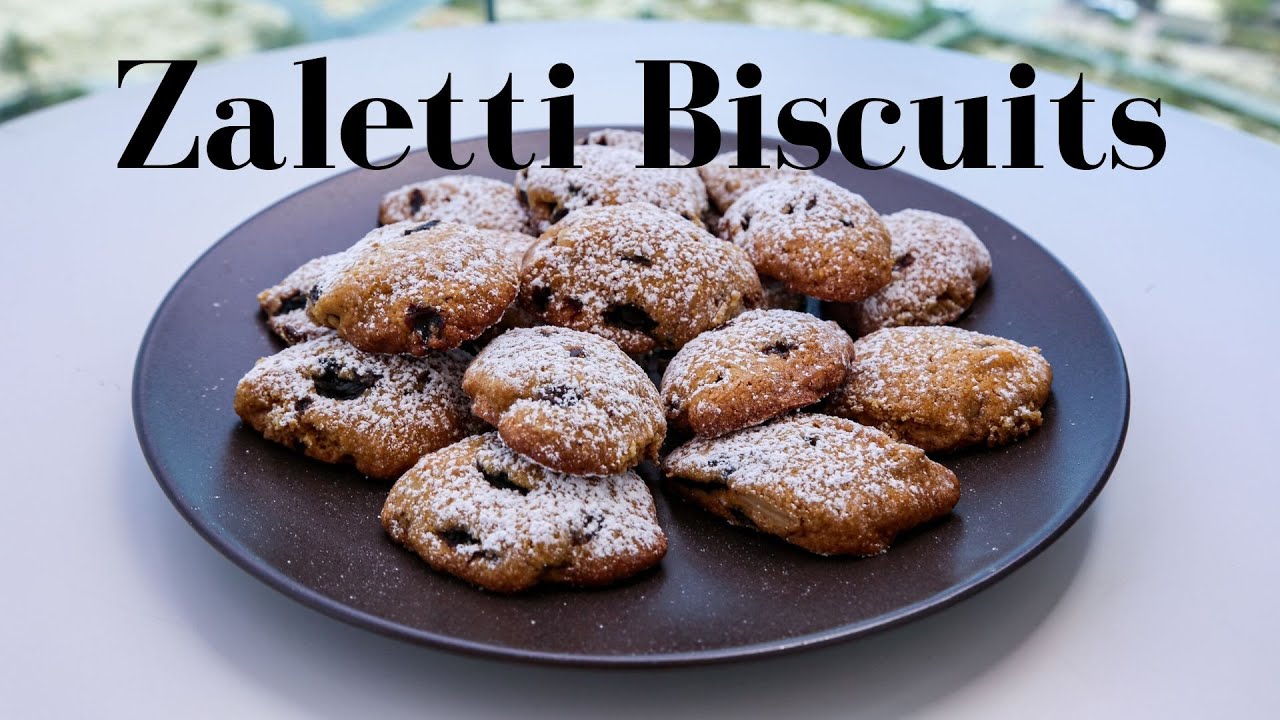 VENETIAN ZALETTI BISCUITS | BY CHEF FRANCESCO CAVAZZINA