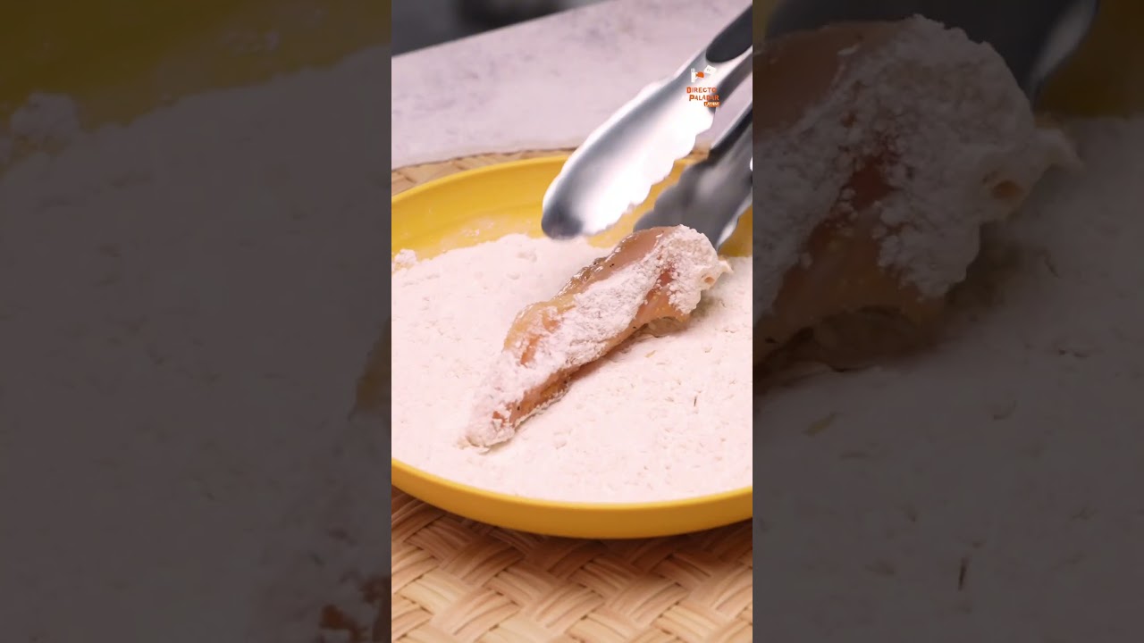 C&oacute;mo condimentar pan molido para pollo empanizado. 😋