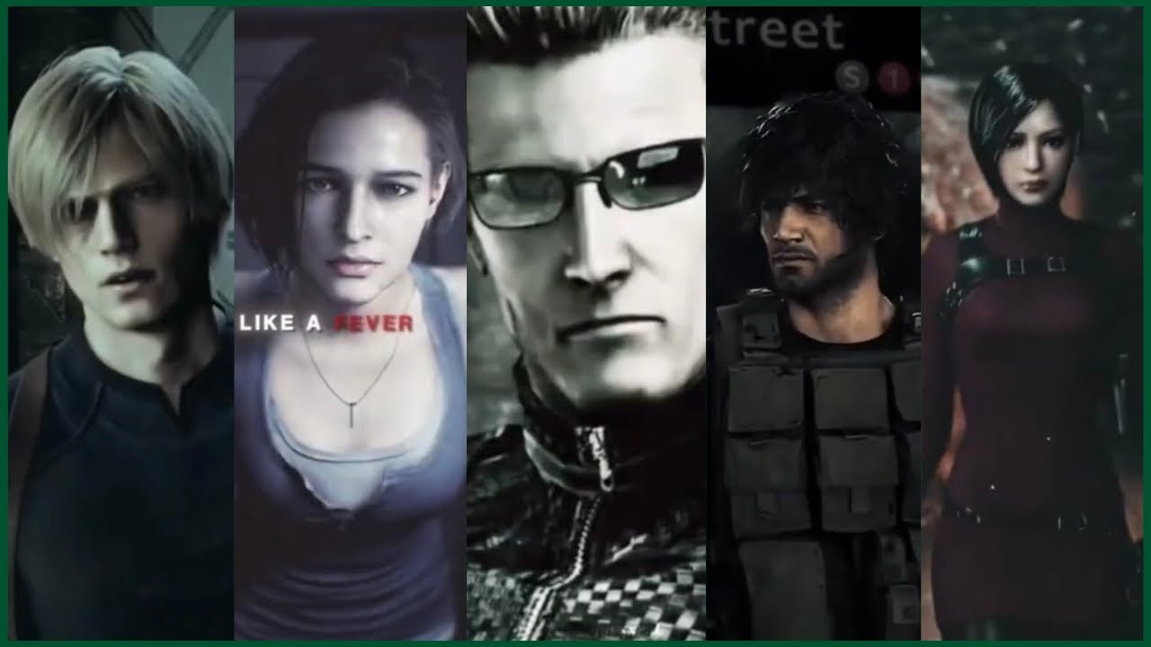 Resident Evil edits because seven minutes is all I can spare