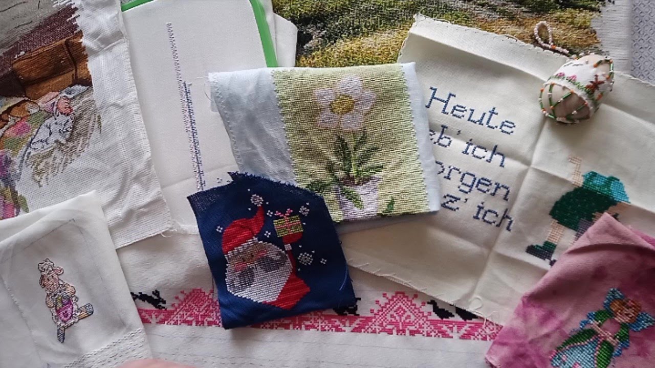 flosstube 34: ich war bei sticken & gestalten