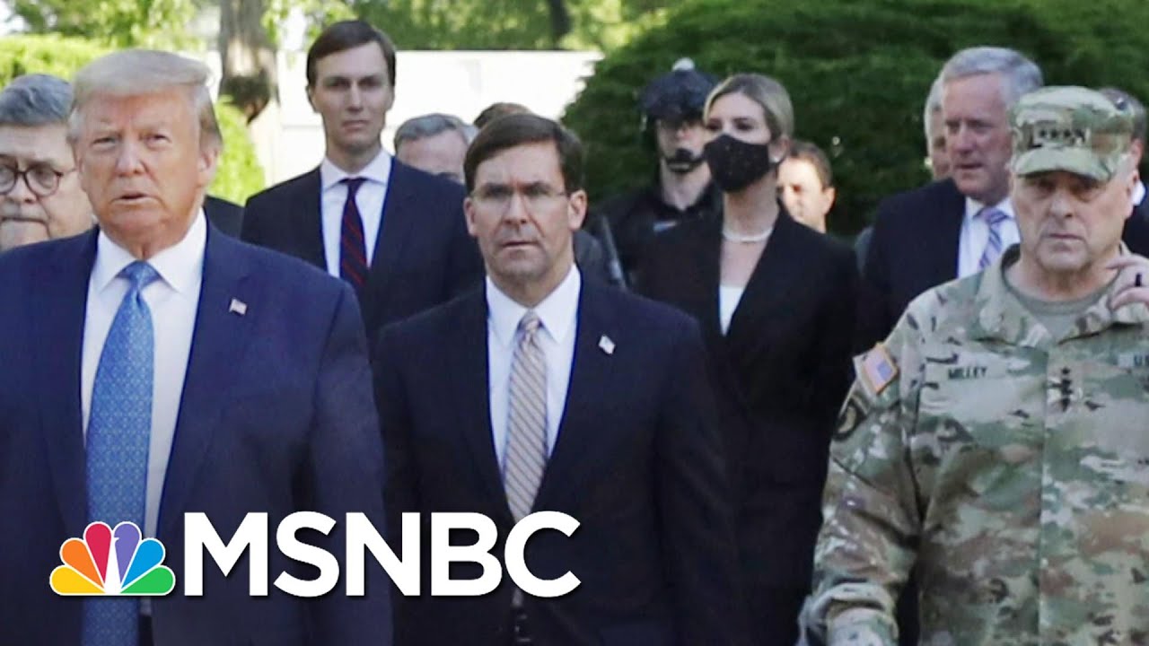 Joint Chiefs Chair Apologizes For Role In Trump's Church Photo-Op | MSNBC