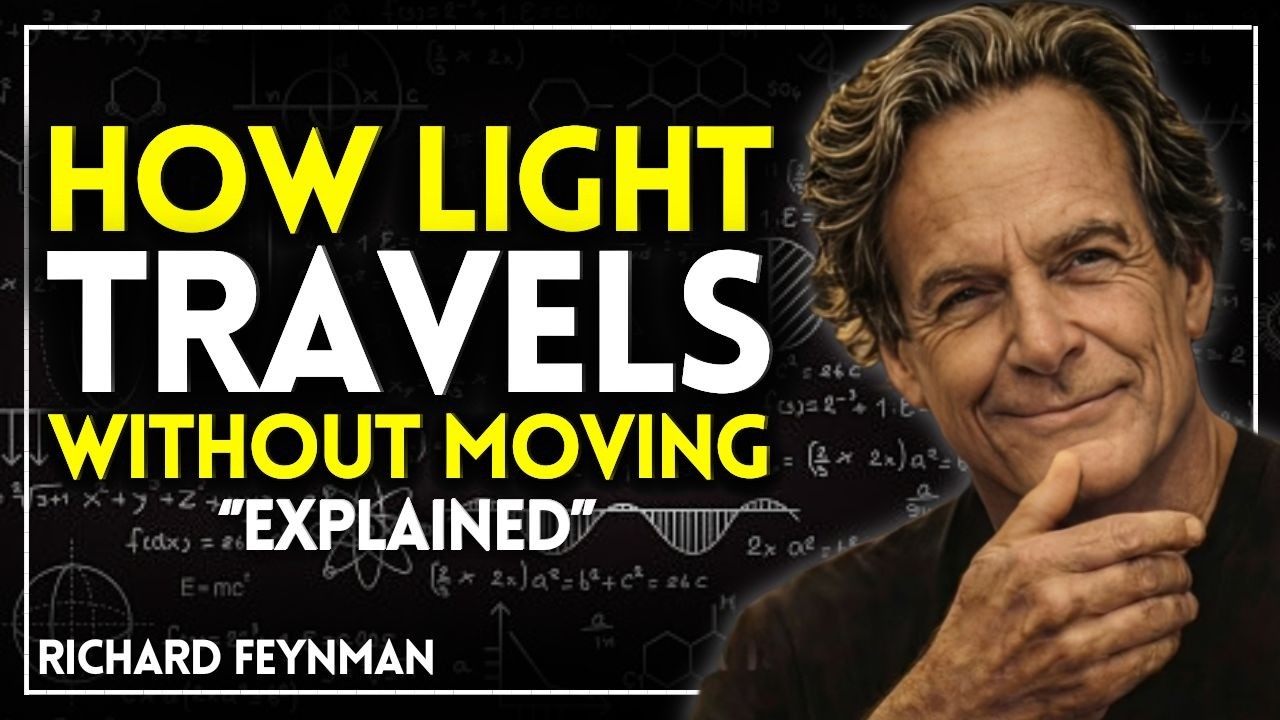 How Light Travels Without Moving: The Feynman Reality Check