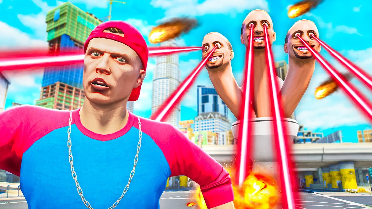 SKIBIDI TOILETTE zerstört GTA 5!