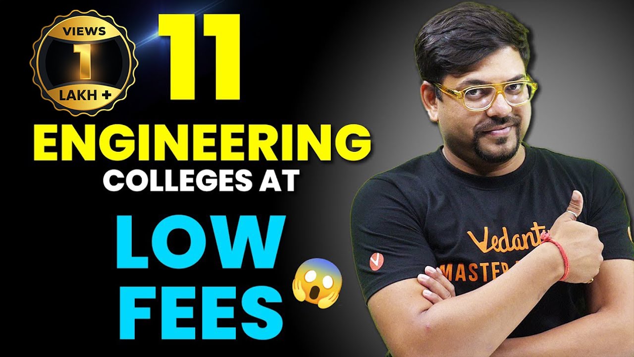 Low Fees Engineering Colleges in India | Attractive Package & Placements😍 | JEE 2024@VedantuMath
