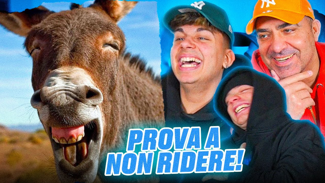 Prova a NON ridere CHALLENGE (con zerbianpapy e sos)