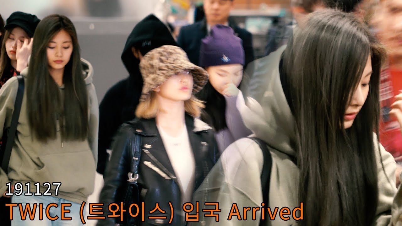 191127 걷기만 해도 화보 TWICE (트와이스) 입국 Arrived @인천국제공항 직캠 ~ by무명