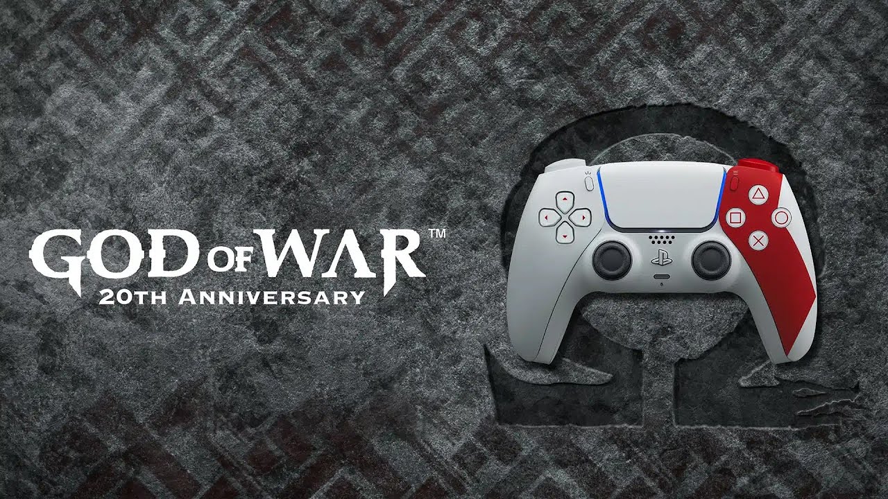 DualSense Wireless Controller - God of War 20th Anniversary Limited Edition