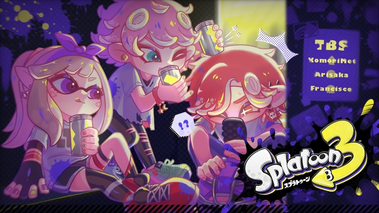 【スプラトゥーン3】てぃーびえすぷら【小森めと / ブイアパ】