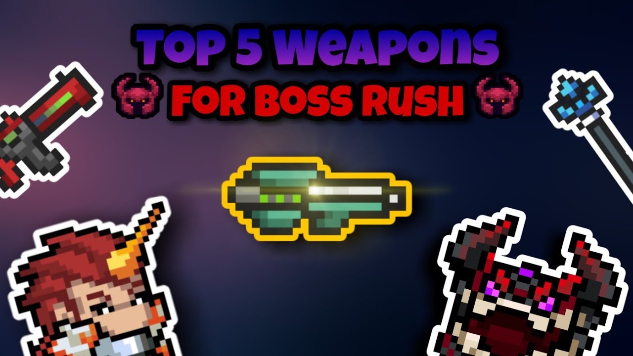 Top 5 Weapons For Boss Rush | Soul Knight