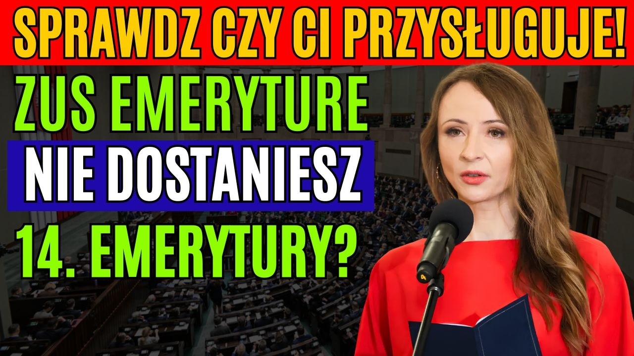 🔴 Important Information for Pensioners! ZUS has identified those excluded from the 15th Pension!