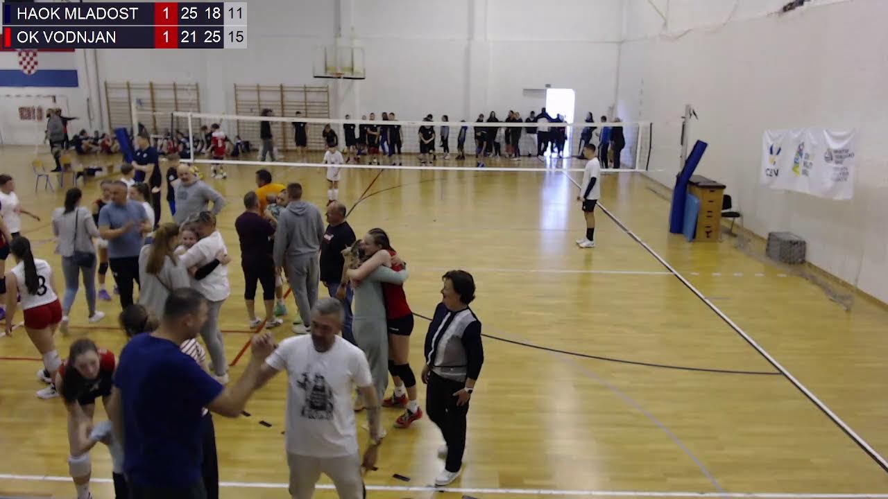 6.4.2025. PH MLAĐE KADETKINJE, POLUFINALE, HAOK MLADOST – OK VODNJAN