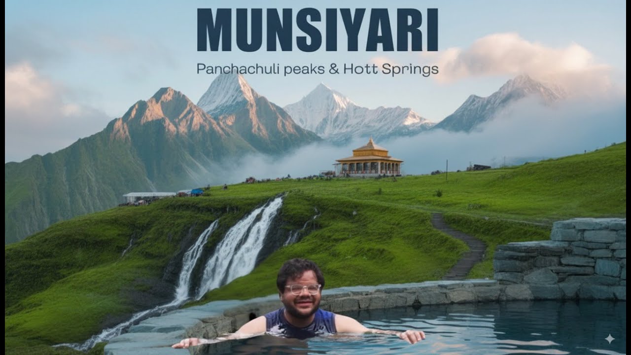 Was This View in Munsiyari Worth the Brutal 15-Hour Drive? Nanda Devi Temple &  Madkot Hot Springs
