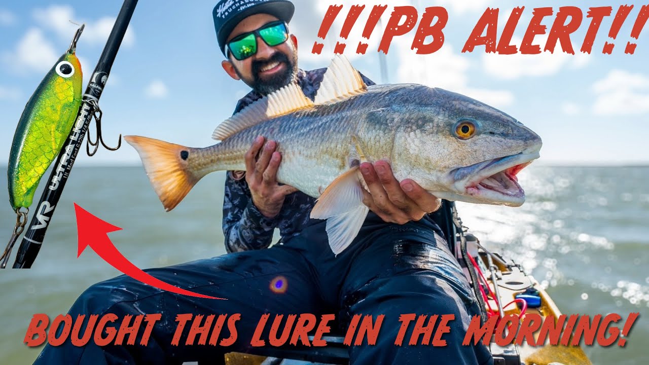 Breaking my PB Redfish on Christmas Eve! | Rockport,TX